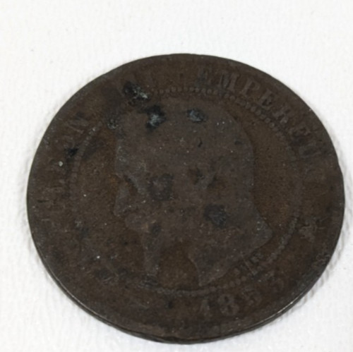 1855 cinq centimes - 1855, french