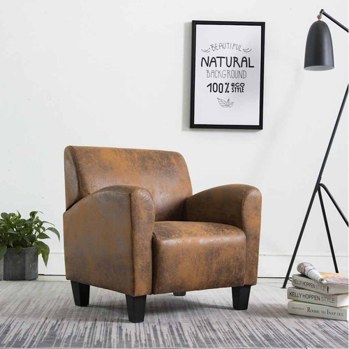 Chaise similicuir daim - similicuir,