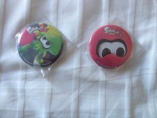 Deux badges Splatoon 2