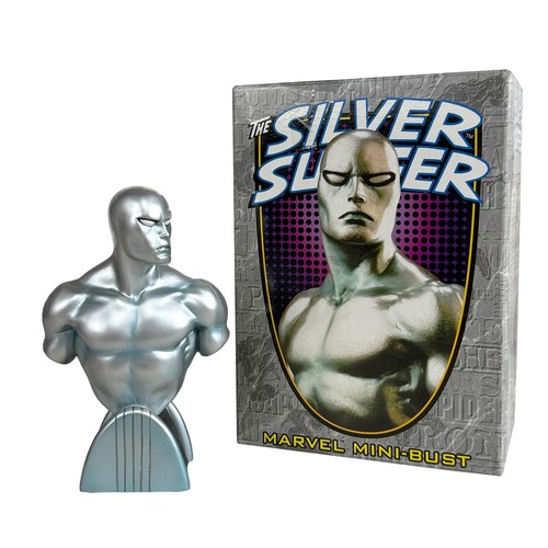 Silver surfer bust - surfer,