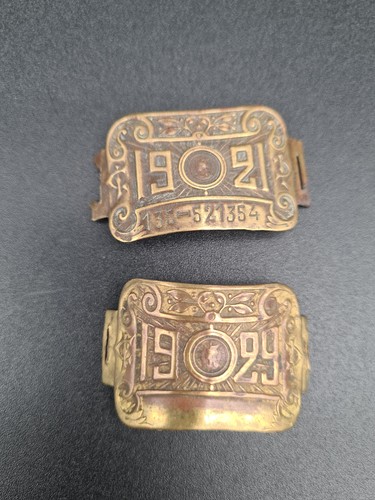 Anciennes plaques fiscales - plaques,