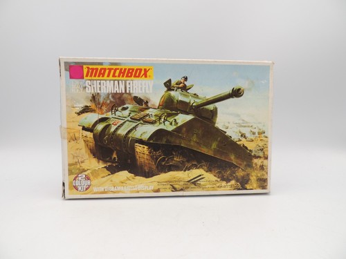Maquette matchbox sherman - maquette,
