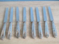 8 couteaux de table Apollonox art déco