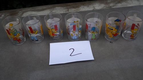 Lot verres à moutarde - 2/,