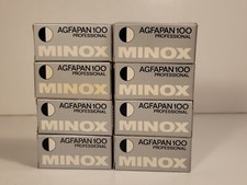 Lot de 8 Pellicules Minox