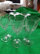 6 verres en cristal de Saint