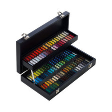 Coffret En Bois 120 Demi-Pastels À L'Écu - Sennelier