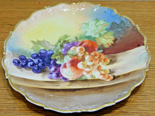 vintage ASSIETTE en porcelaine