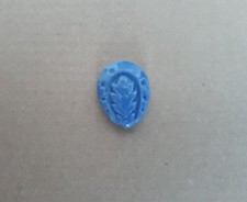 FEVE ANCIENE BRILLANTE BLEUE