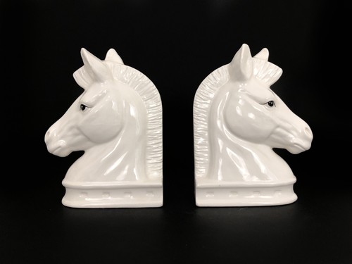 Paire serre livres chevaux - serre-livres,