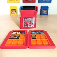 Boîte de Rangement jeux Switch – Design Cartouche Game Boy Pokémon Dracaufeu