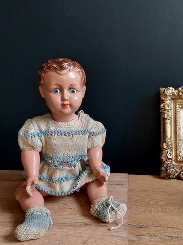 Ancienne poupee bébé gege - ancienne,