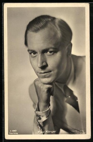 Carte postale acteur paul - carte,