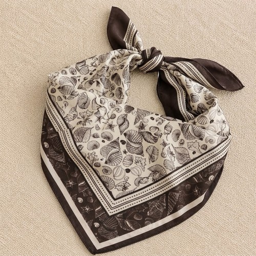 Foulard carré 100 soie - carré, 100%