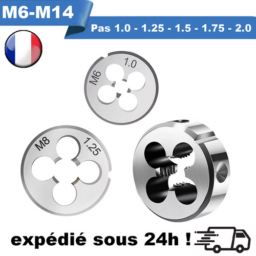 Filière main m10 m12 - filière, m6