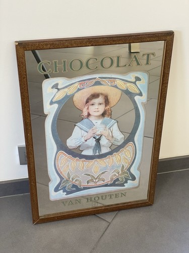 Cadre miroir chocolat - miroir,