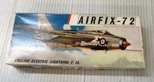 maquette airfix  english electric lightning F. 1A.  1/72 model kit vintage avion