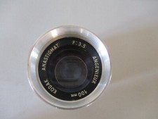  LENS OBJECTIF PROJECTEUR KODAK ANASTIGMAT  F:3.5  ANGENIEUX 100 mm