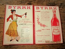 Joli porte-menu BYRRH -