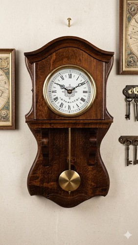 Horloge murale ancienne - , en
