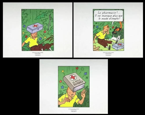 Hergé tintin les cigares - :,