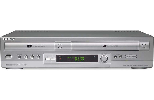 Sony slv d500p dvd - sony, dvd/vhs