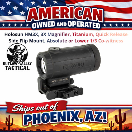 Holosun hm3x magnifier - hm3x, 3x