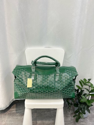 Sac voyage goyard vert - goyard,