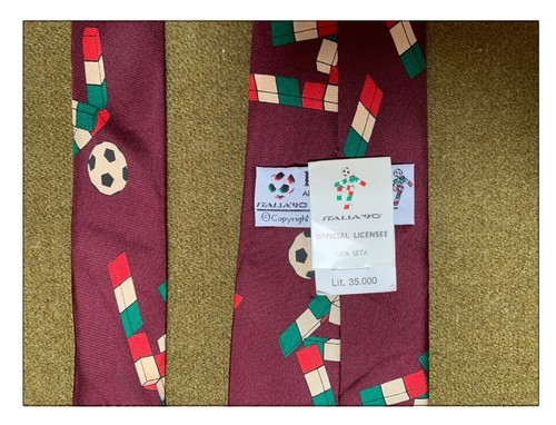 Cravate football italia - italia, 90