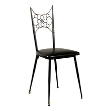 Chaise Vintage en Métal