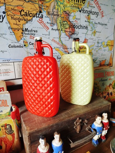 Gourdes camping vintage - gourdes, |