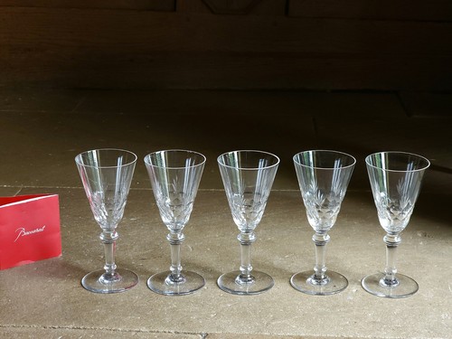 Baccarat rare lot verres - ,