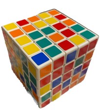 5x5 Rubiks Cube Square Game