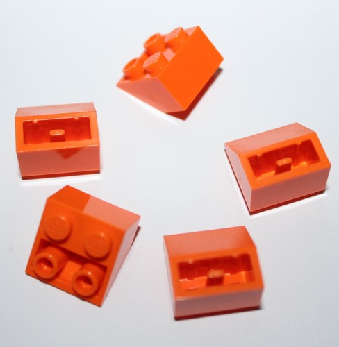 Lego orange slope inverted ref - lego,