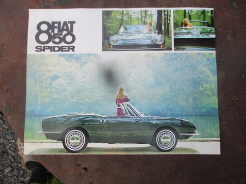 Fiat 850 spider catalogue - fiat,