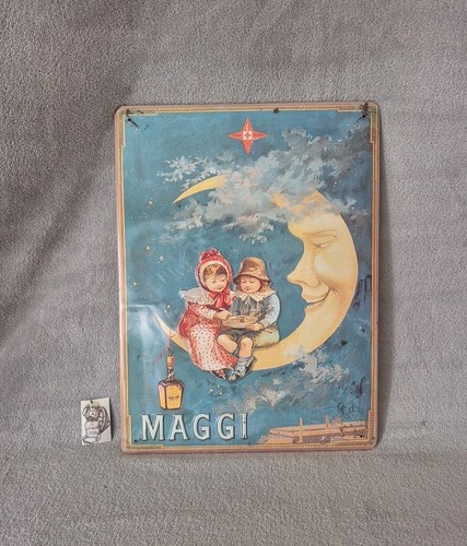 Plaque métal maggi format - métal,