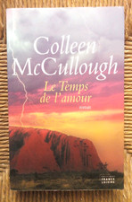 Livre roman Le temps de l'amour de Colleen McCullough