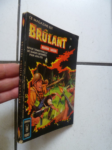 Comics pocket brulant - comics,