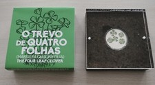 Portugal 2018 - Trèfle À Quatre Feuilles - 5 Euros  Argent Belle Épreuve Couleur
