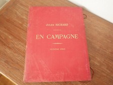 DE NEUVILLE DETAILLE En Campagne 2e Serie PORTFOLIO vers 1900 Jules Richard