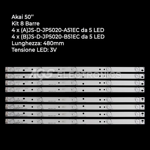 Kit barres bandes tv - de,