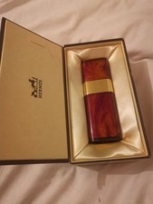 Hermès paris Vaporisateur de sac vintage en résine effet bois et doré très rare