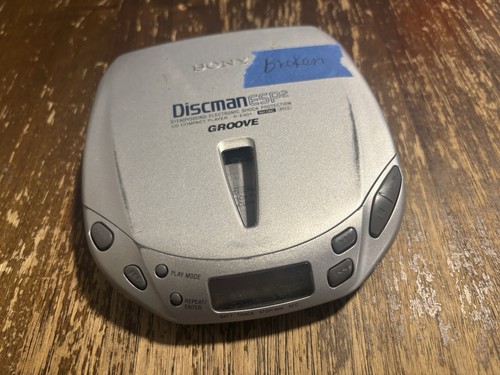 Broken sony discman - sony,