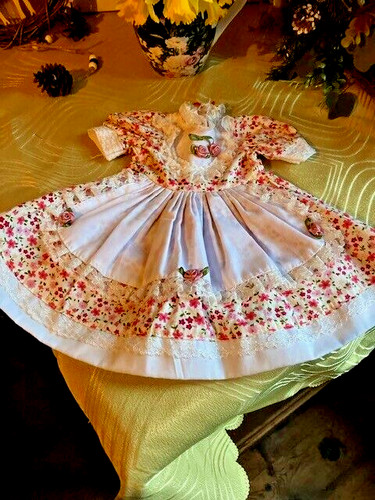 Robe ancienne poupee mode - robe,