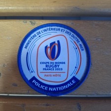 Ecusson Police Coupe Du Monde