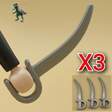 X3 Playmobil sabre de cavalerie épée yankee pirate 3029 3174 3773 3806 3900...