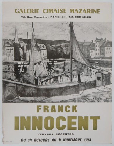 Affiche art franck - [affiche,