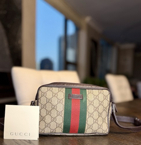 Authentic gucci monogram web - authentic,