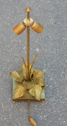 1970 lampe aux plantins style - lampe,