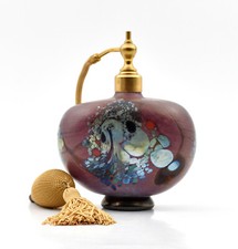 Biot Robert Pierini vaporisateur verre inclusions Biot glassware French XXème 